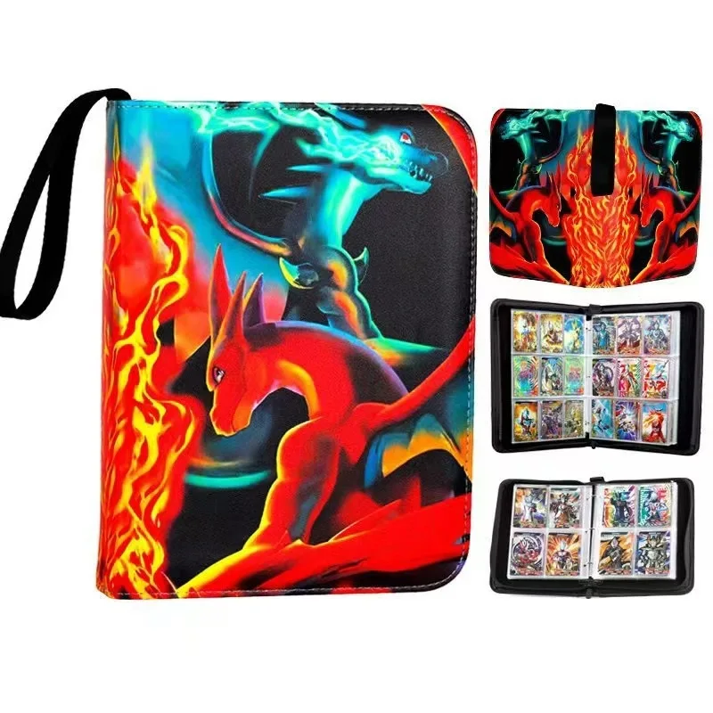 لتقوم بها بنفسك ألبوم بطاقة البوكيمون بيكاتشو تشارجر Gengar Mewtwo الكرتون بطاقة كتاب أنيمي جمع عمل دمى أشكال الهدايا