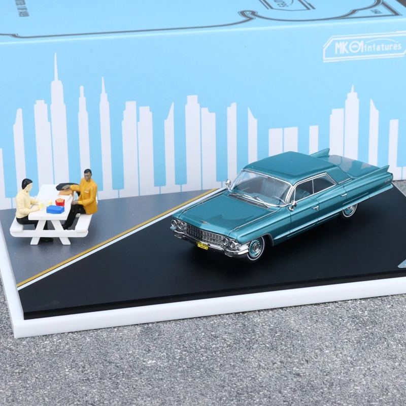 

MK миниатюры 1:64 Deville Green Book моделирование ограниченная серия сплав металла статическая модель автомобиля игрушка в подарок