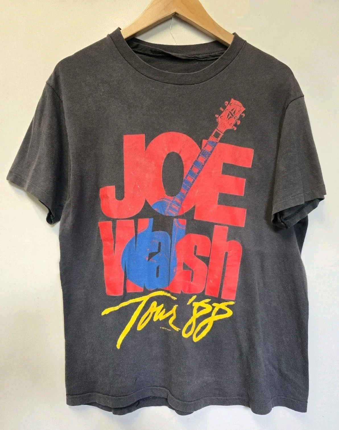 Joe Walsh 88 Concert Tour T Shirt Full  Harajuku Streetwear