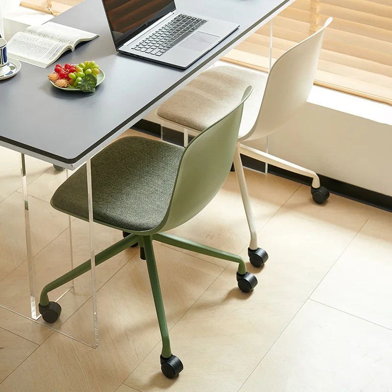 Home computer Internet celebrity cafe Comfortable swivel lift with backrest Modern office