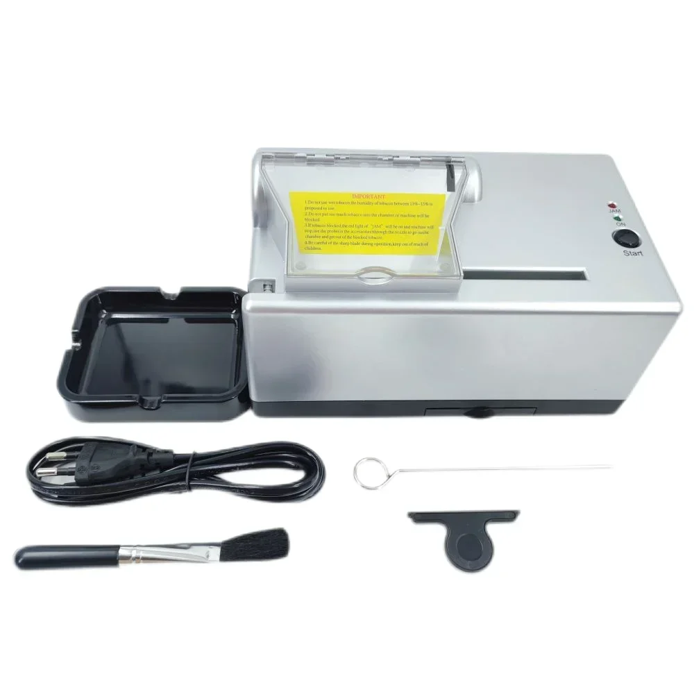 6.5mm/8mm Tube Electric Rolling Machine Fully Automatic Cigarette Tobacco Roller Filling Wrapping Maker Smoking Accessories