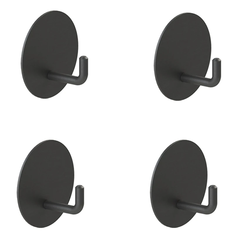 

Adhesive Hooks Bathroom Hooks Wall Robe Hooks Stainless Steel Towel Waterproof Hooks For Hanging Coat, Towels, Bathroom