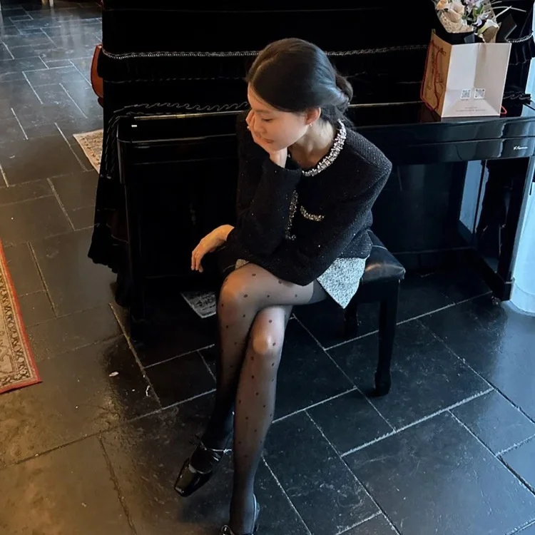 SP Home Autunno Nuovo Sle Retro Ele ort Cappotto da donna rotondo Ne Heavy Drills Capispalla Faionable Versatile Pendolarismo