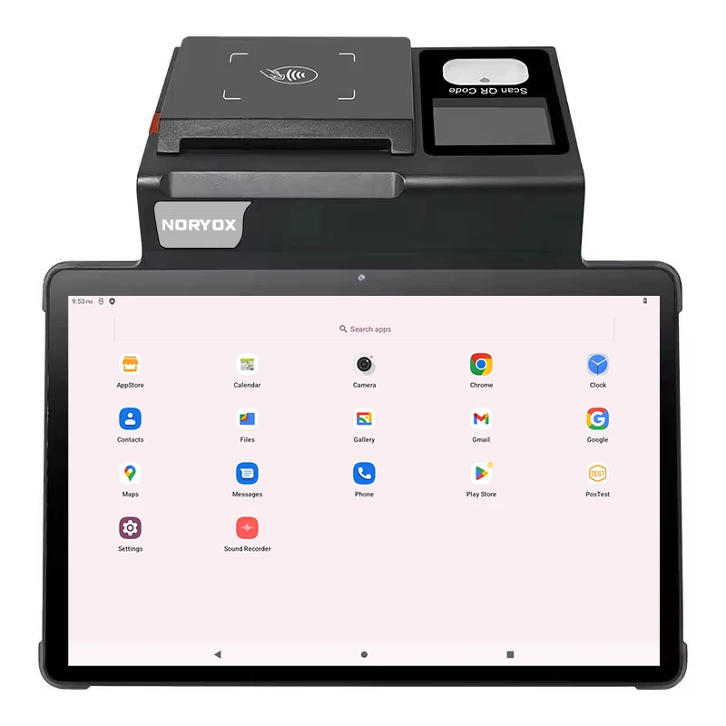 

All in One Pos System 11 Inch Tablet Pos Touch Screen Android Cash Register Pos Machines With Printer Oem/Odm