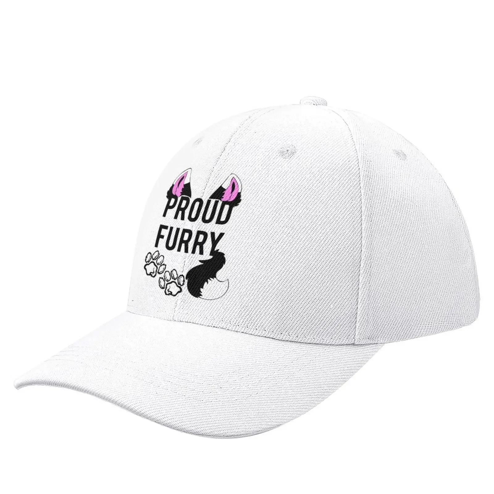 

Proud Furry Furries Tail Ears Cosplay Fursona Baseball Cap New In The Hat Kids Hat Vintage boonie hats Hat Ladies Men'S