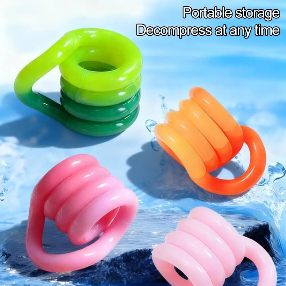 Deformable Rope Fidget Toy, Sensory Stress Relief Anxiety Toy for Adults Kids, Twist and Wrap Focus Training Desk Toy ﻿