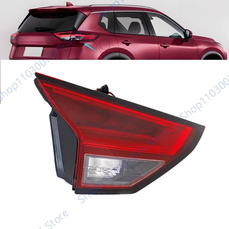 Car Rear Tail Light Brake Lamp For Nissan Rogue 2021 2022 Outer Taillight Running Signal Lights Headlights Auto Parts 265506RR1A