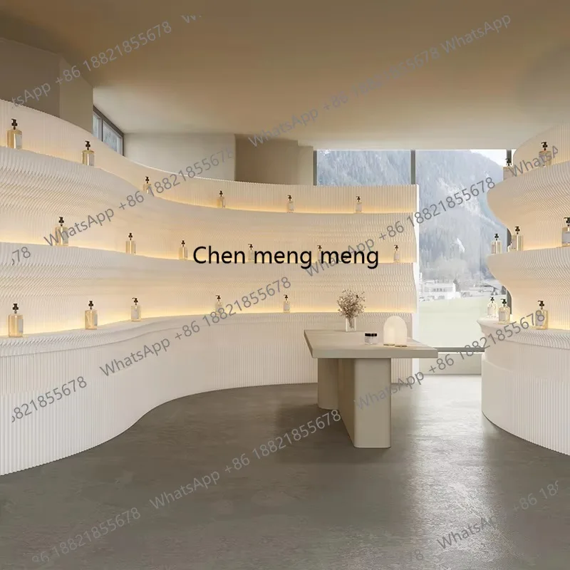 Customized 2025 Hot Sale Accordion Kraft Paper Partition Wall with Built-in LED Light - Portable Space Divider for Home/Store/Ex