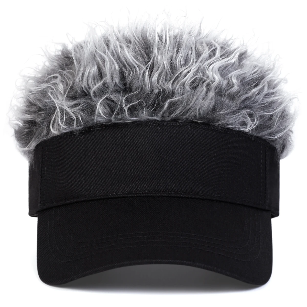 Unisex personalisierte Perücken-Baseballkappen für Frühling und Herbst, verstellbare Freizeithüte für den Außenbereich, Sonnenschutzhüte, Sportkappen – Detail 5