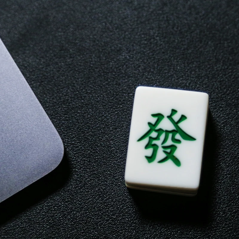 Jeu de Poussée Magnétique en Forme de Mahjong pour Adulte et Enfant, Jouet Sensoriel en Résine, Haute Résistance, Spinner, Fidget, Cadeau