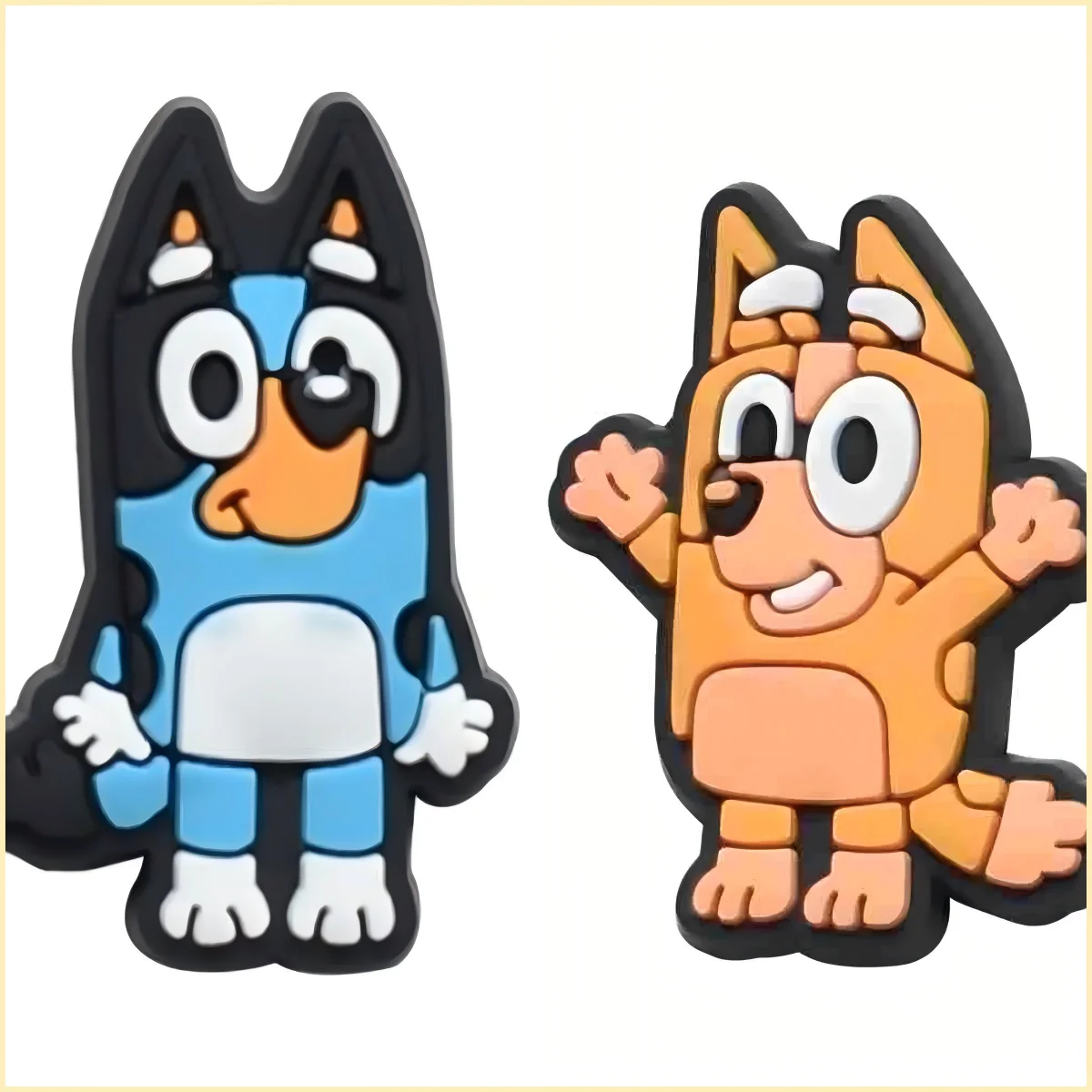 

Bluey Smurfs Series Cave Pendant Cross Weaving DIY Accessories Decoration and Children's Birthday Gifts