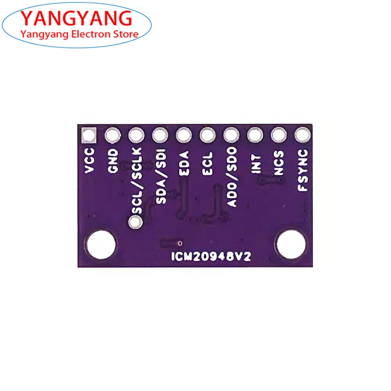 New GY-ICM20948V2 9DOF 9-Axis Sensor Acceleration Magnetic Field Sensor Module ICM20948V2 ICM-20948 Replaces MPU-9250 MPU-9150
