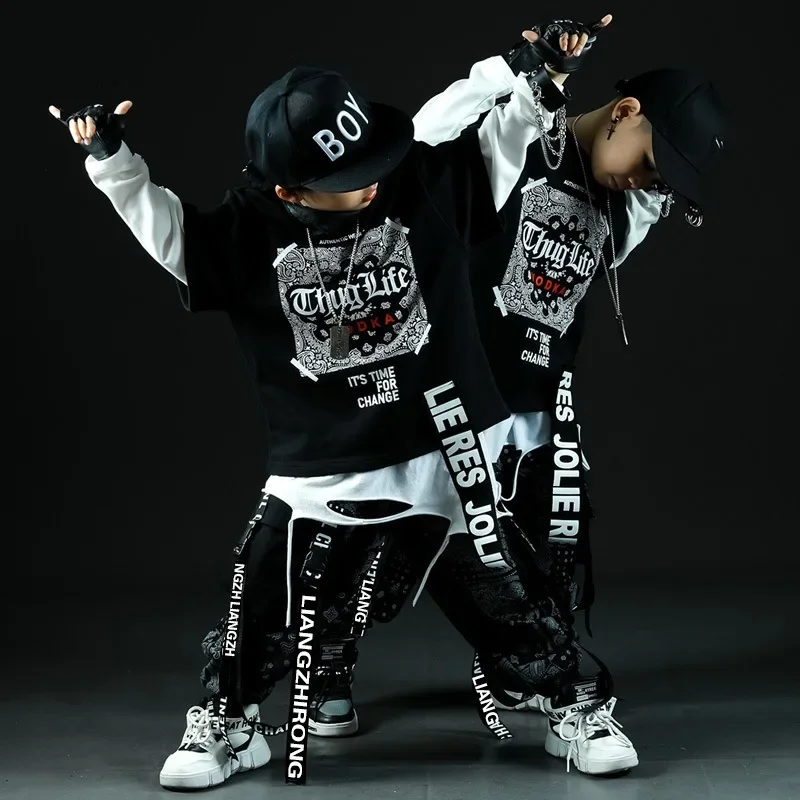 Children's Hip-hop Costumes, Korean Jazz Costumes, Zumba Performance Costumes, Skateboarding, Drum Set Performances