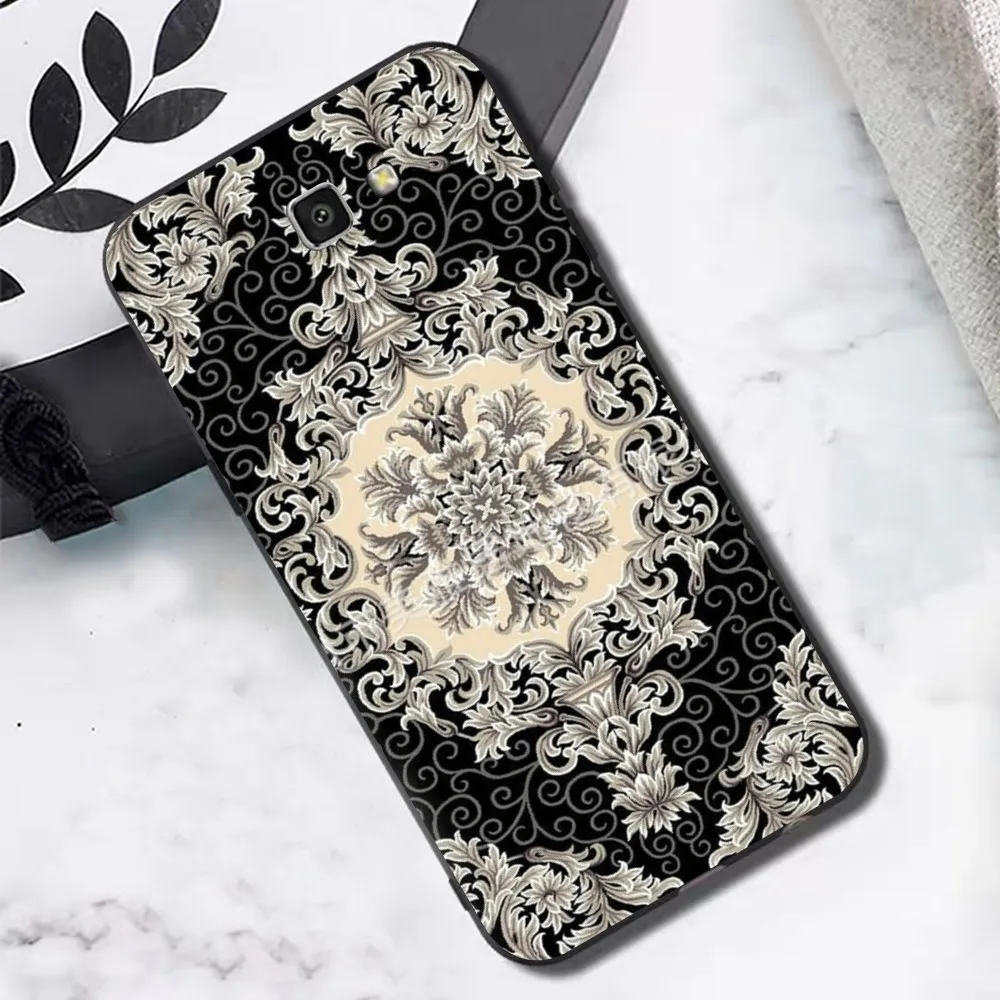 Persian Carpet Floral Phone Case For Samsung J 7 Plus 7core J7 Neo J6 Plus Prime J6 J4 J5 Mobile Cover