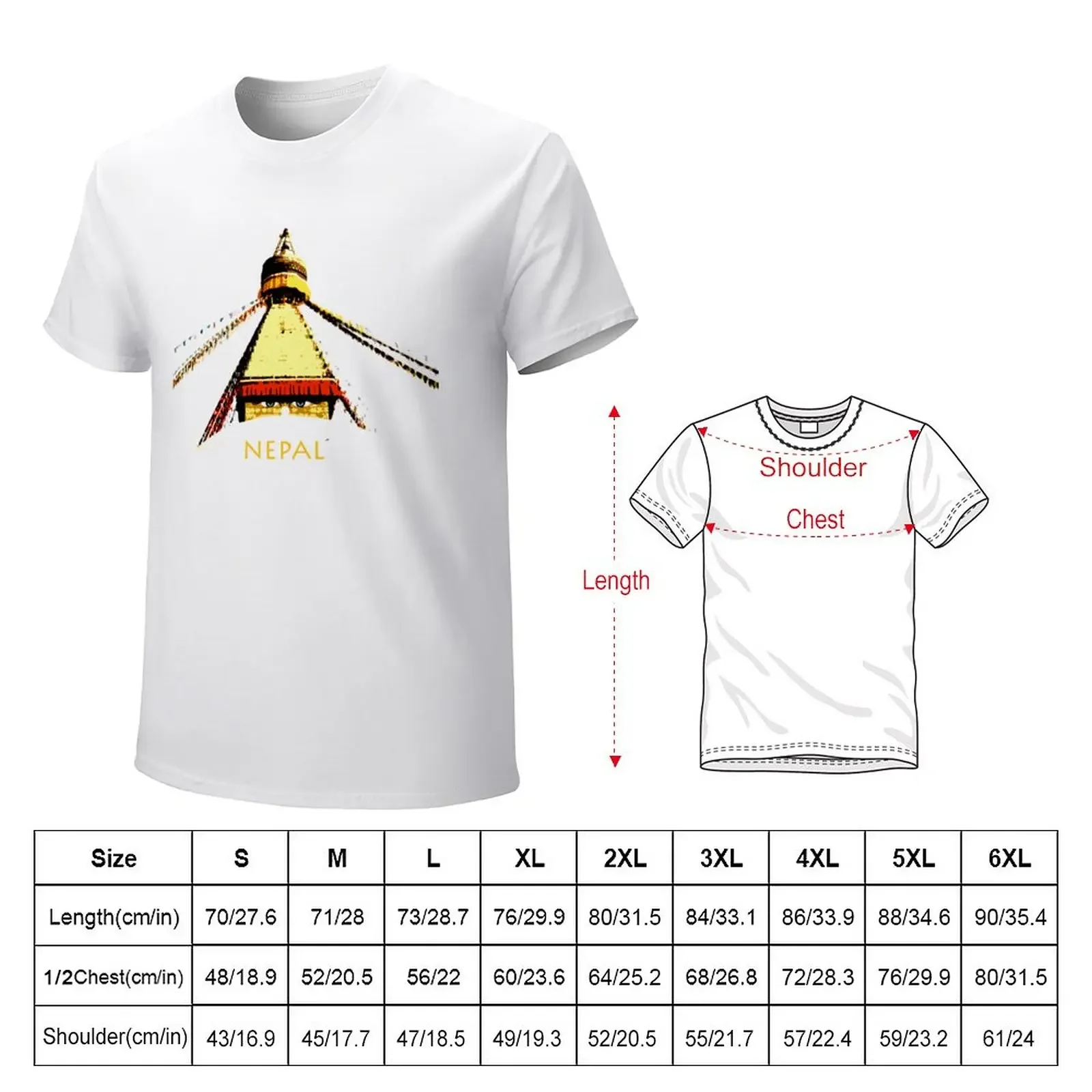 Nepal T-Shirt aesthetic clothes quick drying quick-drying mens graphic t-shirts hip hop