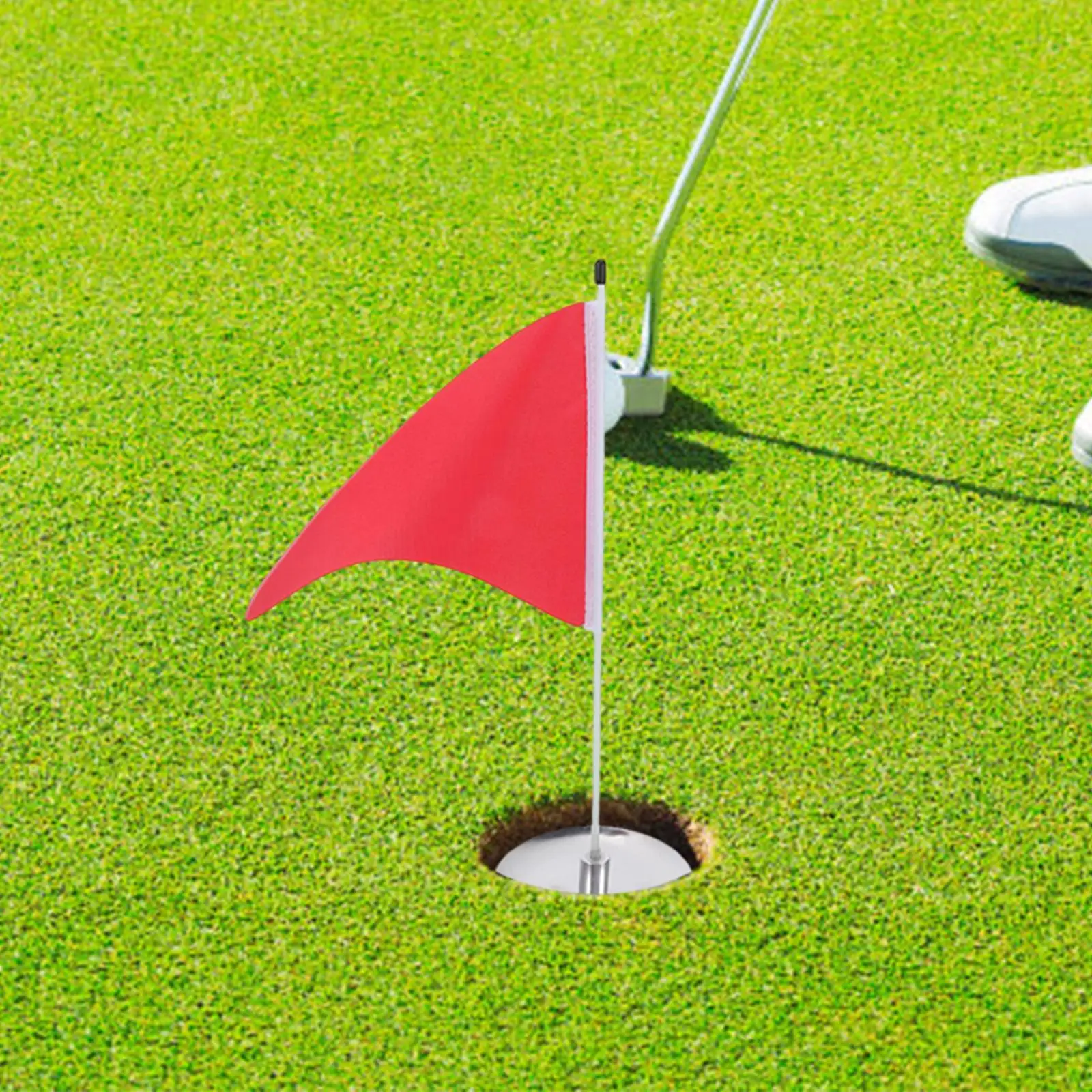 

Практичная чашка с флагом, все направления, портативные аксессуары, клюшка из нержавеющей стали, тренировочное пособие для занятий спортом на открытом воздухе во дворе