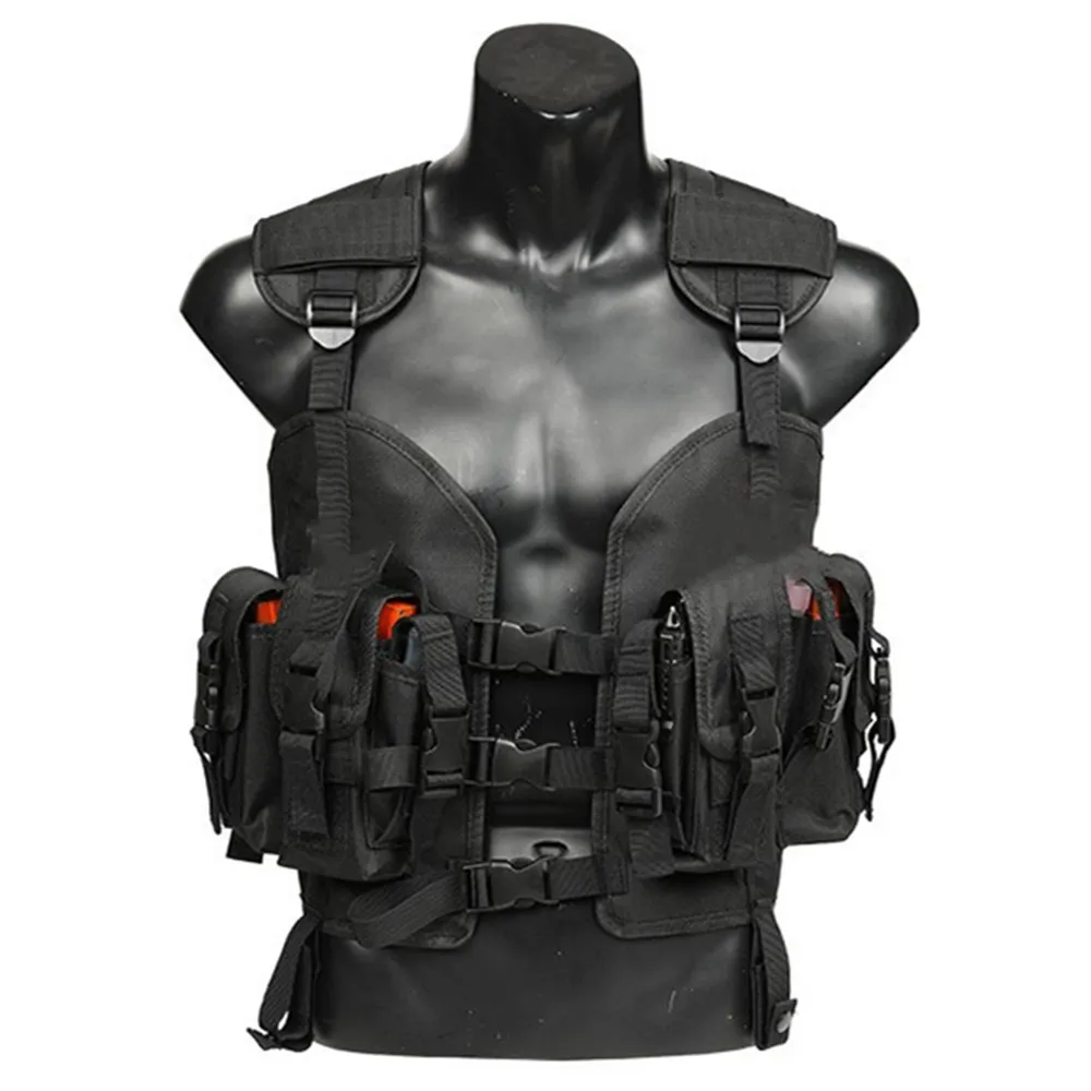 600D High Quality Jacket Hunting Safety Tactical Vest Clothing Uniform Armored Security Protection Water Bag Men Protective Suit