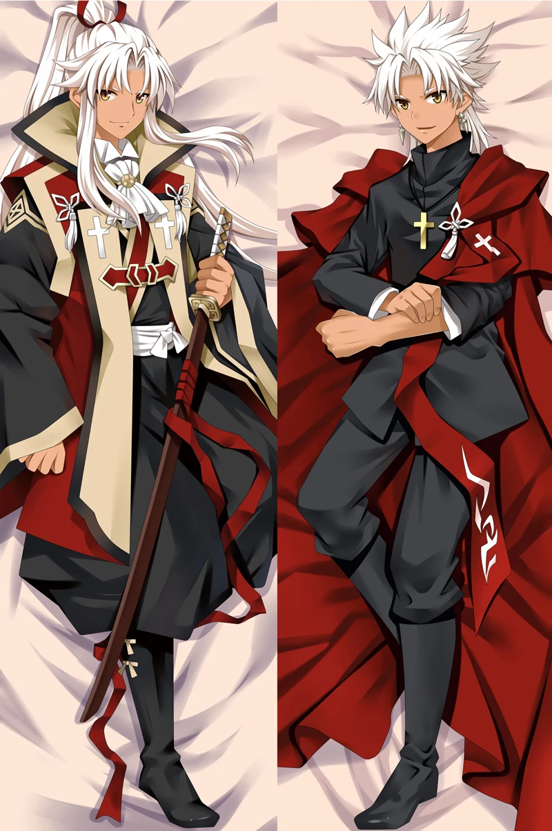 Anime Game Fate/Apocrypha Amakusa Shiro Tokisada Dakimakura Pillow Case Shirou Kotomine Print Hing Body Waifu Otaku Gifts