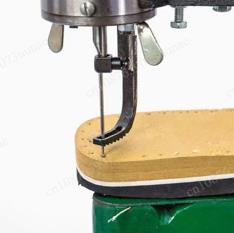 SL‑26 Manual Oblique Needle Shoe Edge Trimming & Sewing Machine Leather Shoe Repair Equipment for Shoe‑making Workshop Mending