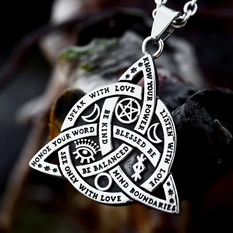 BEIER 2024 New Special Design Viking Pendant Viking Valknut Celtic Knot Odin Vegvisir Pendant For Men Women Jewelry Gift