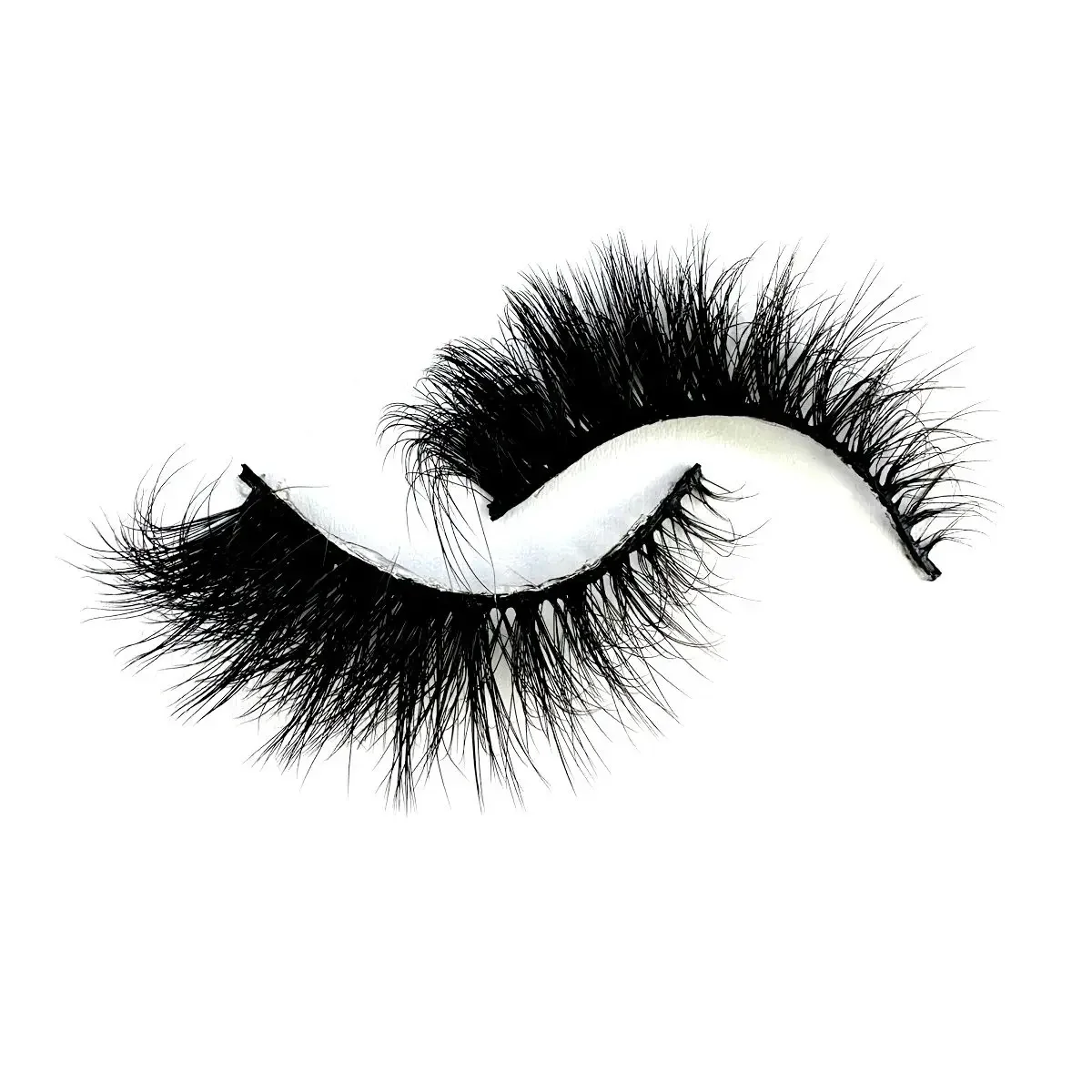 New 8pairs Cat eye Eyelashes 3D Natural False Lashes Fluffy Soft Cross Manga Lashes Wispy Natural Eyelash Extension Makeup