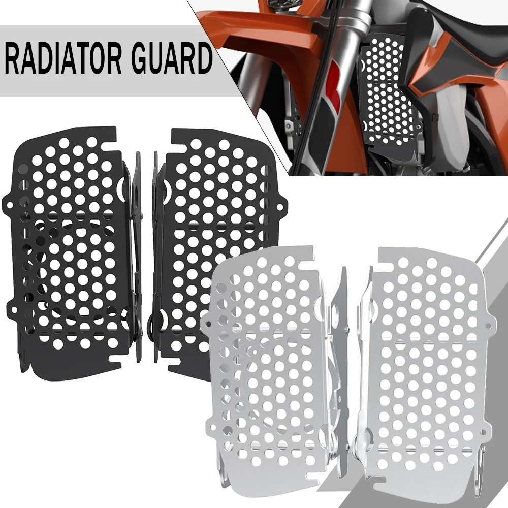 

Motorcycle Radiator Guard Grill Cover Protector Grille FOR EXC XC 125 150 250 300 EXC-F XC-F 250 350 450 500 2020-2024 2023 2022