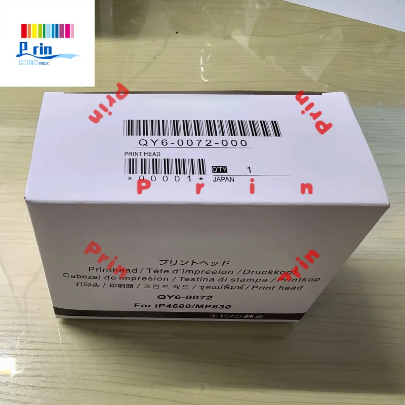 

Brand new original for Canon QY6-0072 is suitable for printer nozzles of models IP468/4780 and MP630/568