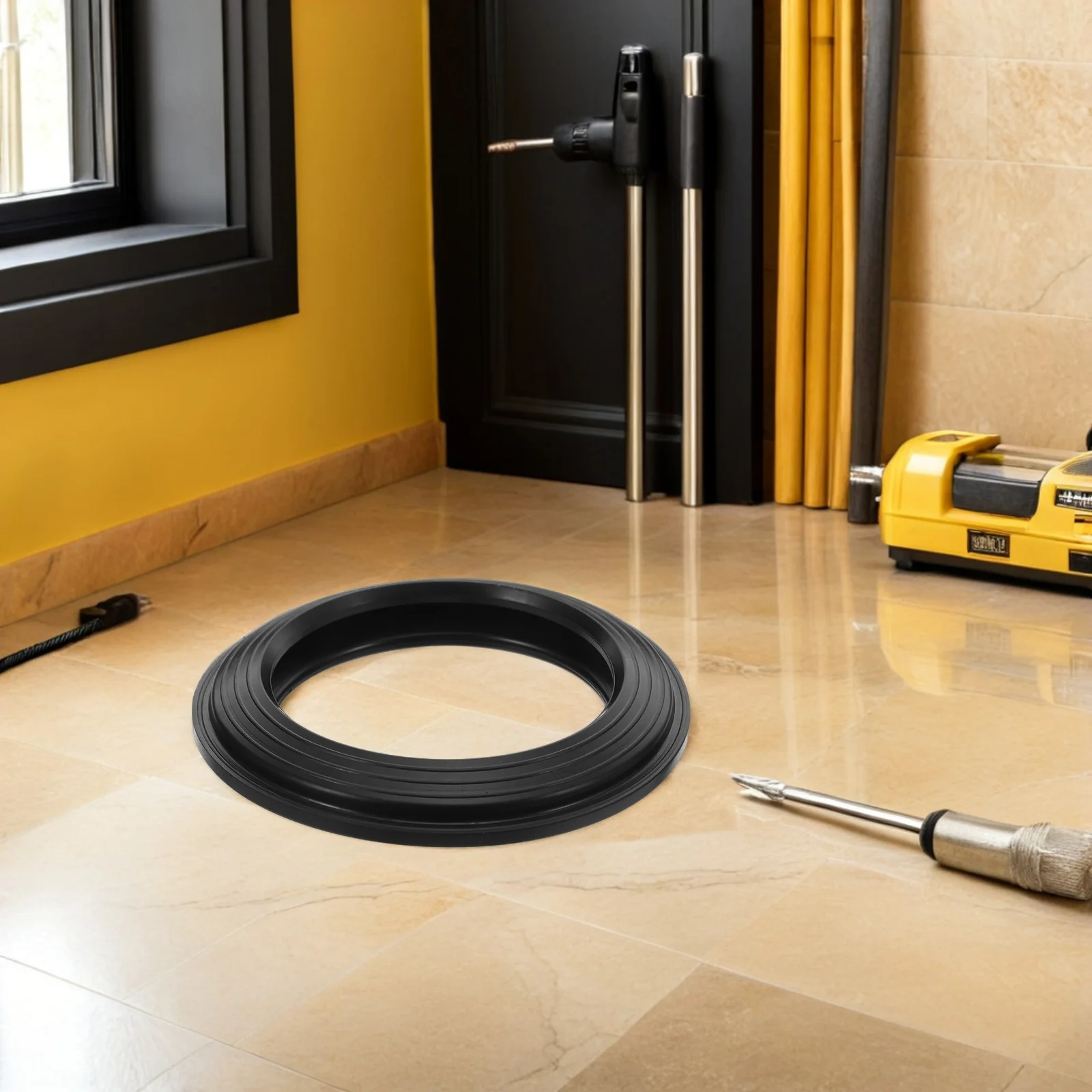 

2Pcs Rubber Seal for Toilet Tank Leak Prevention Washer Replacement DIY Repair Kit Compatible with Most Cistern