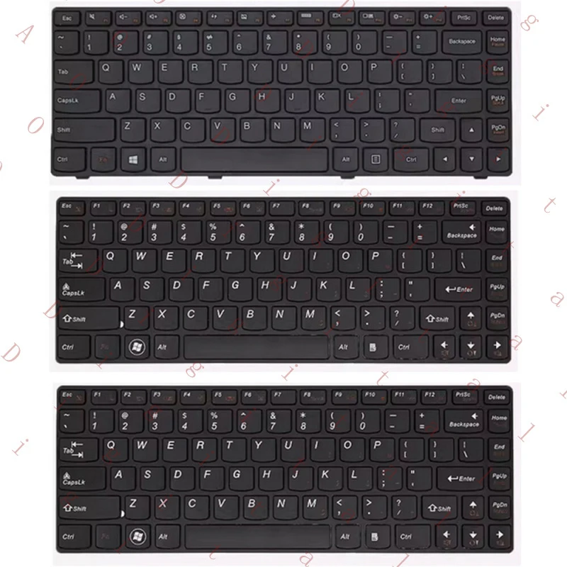 

Клавиатура для ноутбуков Lenovo G480 G490 G485 G410 Z380 Z480 Z485 G400 G405, американская раскладка