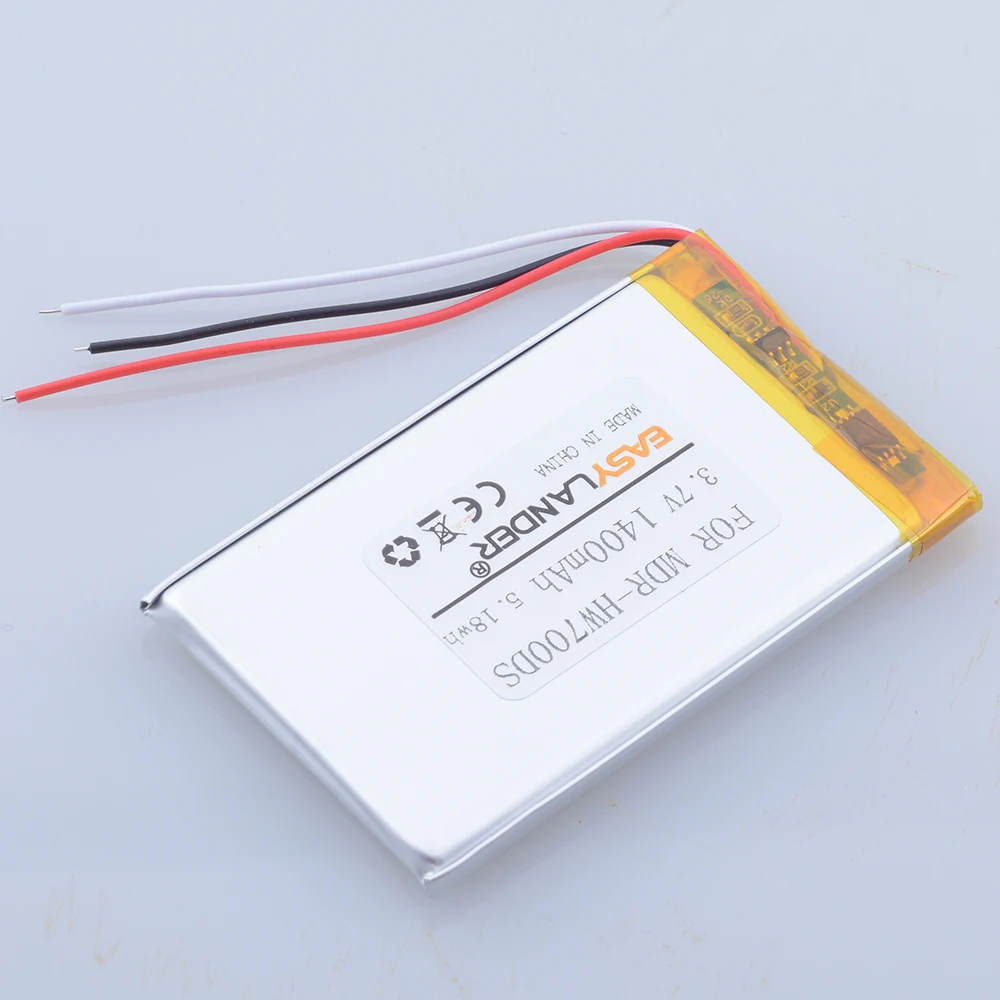 3.7V 1400mAh LIS1494HNPPC MP3 Battery For SONY NWZ-F800 NWZ-F805 NWZ-F806 NWZ-A16 NWZ-A17 MDR-HW700DS