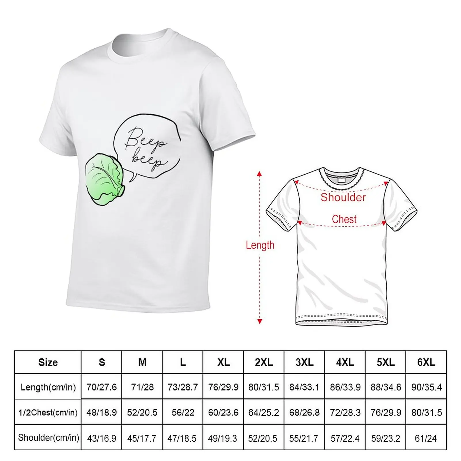 New Beep Beep Lettuce T-Shirt graphic t shirts summer clothes workout shirts for men