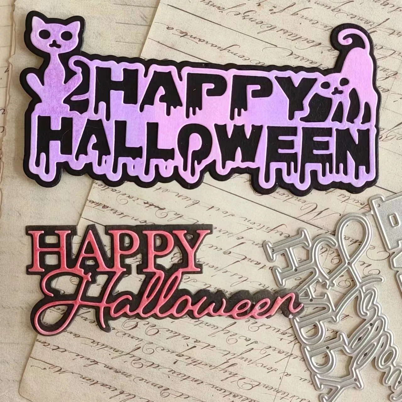 1 szt. Szkielet człowieka duch Halloween metalowe matryce do scrapbookingu dla tworzenie kartek papier DIY wycinki dekoracja do wytłaczania