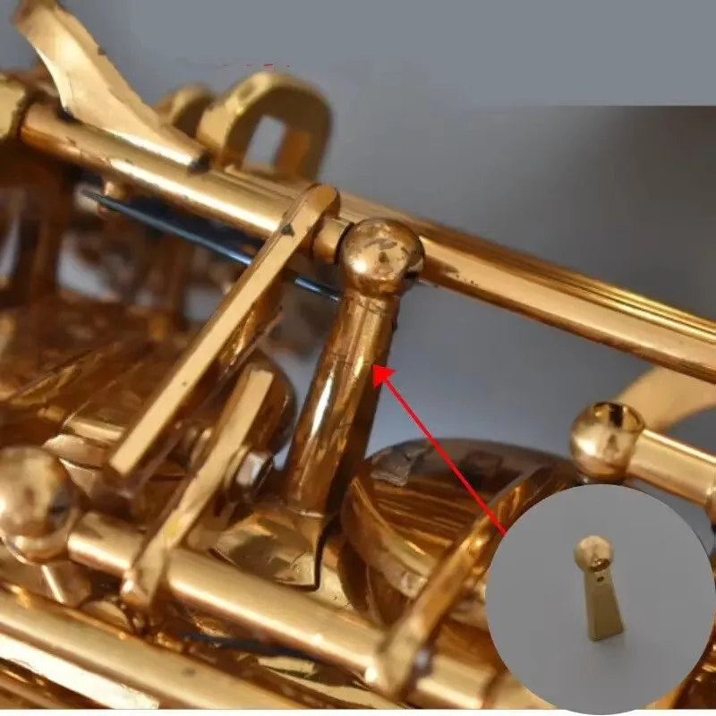 1PC Alto Saxophone Key Guard Repair Tool Octave Lever Screw Support Music Instrument Maintenance Equipment