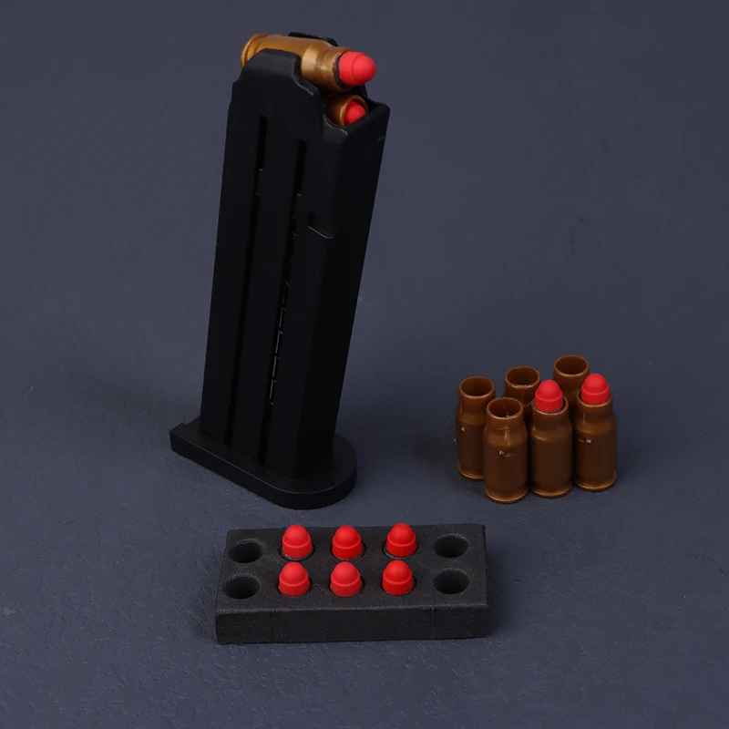 New Soft Bullet For Glock/M1911/UPS/Desert Eagle Toy Gun 7mm Small Soft Bullet Cartridge Clip Accessories For Ejection Gun