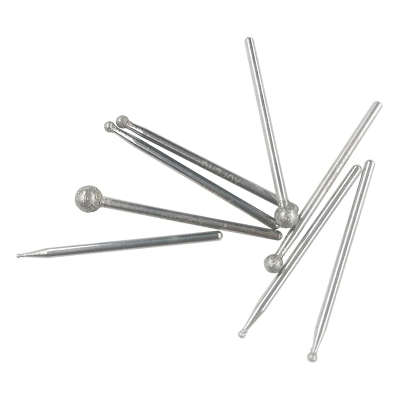 Rettifica lucidatura sferica per testa con gambo da 2,35 mm per utensili rotanti per Rotary T Drop Shipping