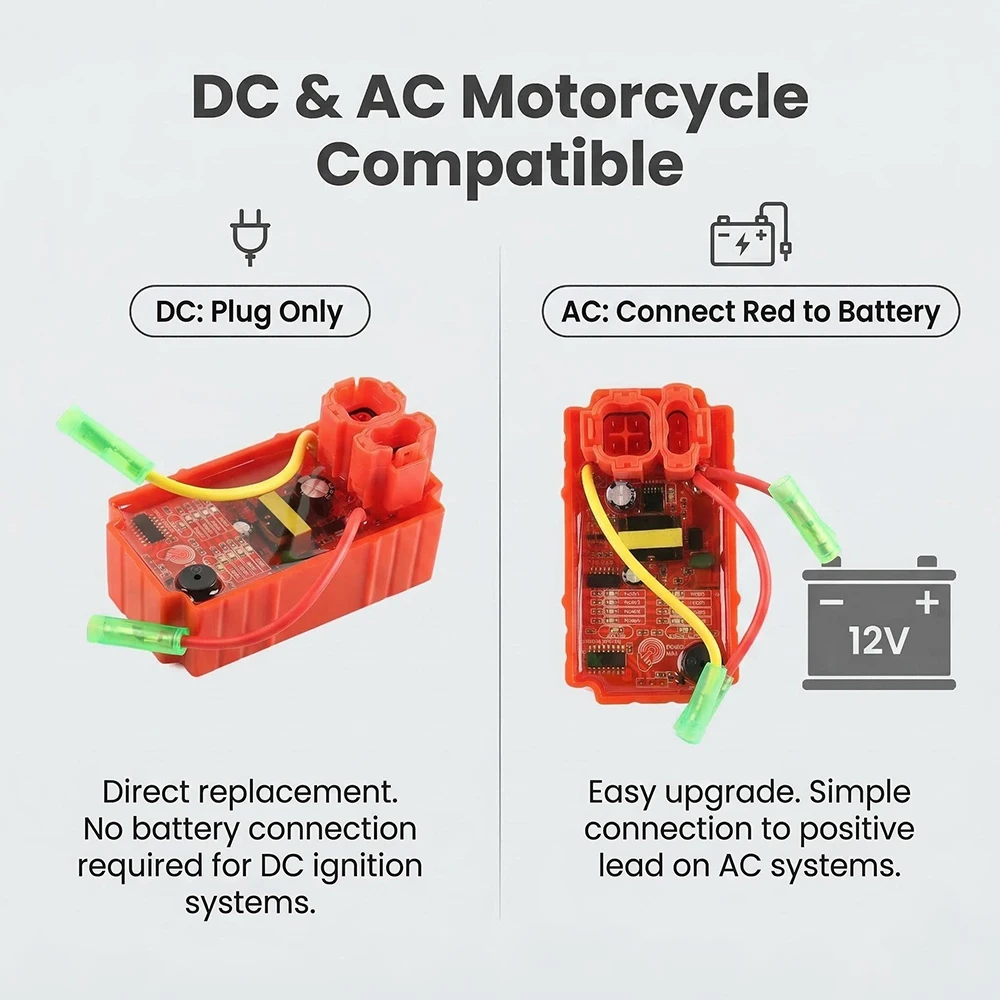 New RACING DC AC CDI 6PIN FOR TITAN 99 TITAN99 Smart Touch Adjustable Speed limit 6000-12000 RPM Ignition XR 200 NX 150 200 350