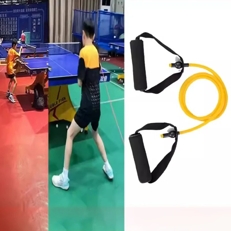 

Портативная натяжная веревка для настольного тенниса, высокоэластичная тяговая веревка для пинг-понга, профессиональные эластичные веревки, прочное спортивное оборудование
