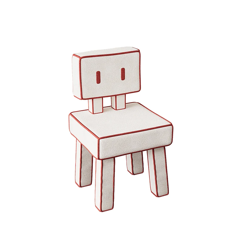 Comic cartoon chair makeup dressing chair
