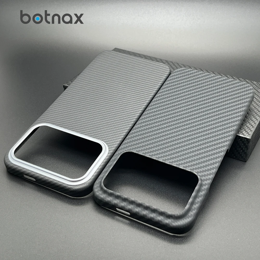 

botnax Carbon Fiber Case for Xiaomi Redmi K90 Max Cover Light Weight Anti-Scratch Kevlar Aramid Fiber Back Skin Funda Shell