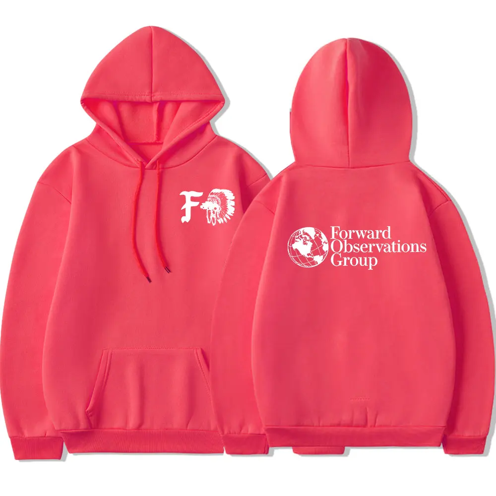 Vintage FOG Forward Observations Group Hoodie Skeleton Graphic