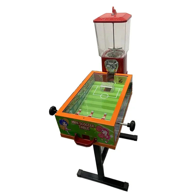 Single Player Mini Soccer Table Pinball Coin System for Vending Machines