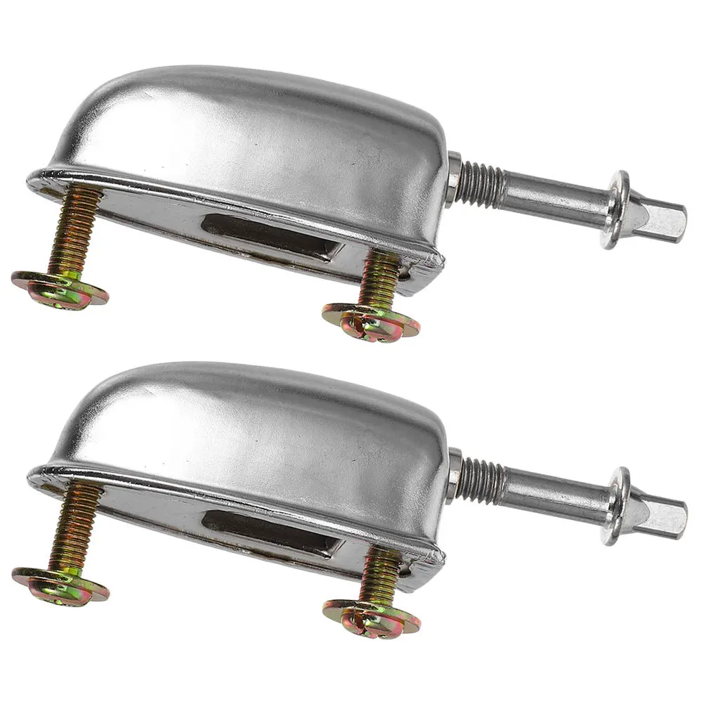 

2pcs Snare Drum Lugs Metal Claw Hook Ears For Bass Percussion Instruments Silver Durable Replacement Parts Noise Reduction Home
