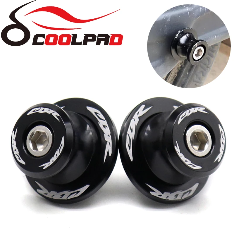 

For HONDA CBR 600RR 1000RR 2004-2019 CBR954RR 900RR Motorcycle Stand Screw M8 Swingarm Spools Slider CBR250R CBR600RR CBR1000RR