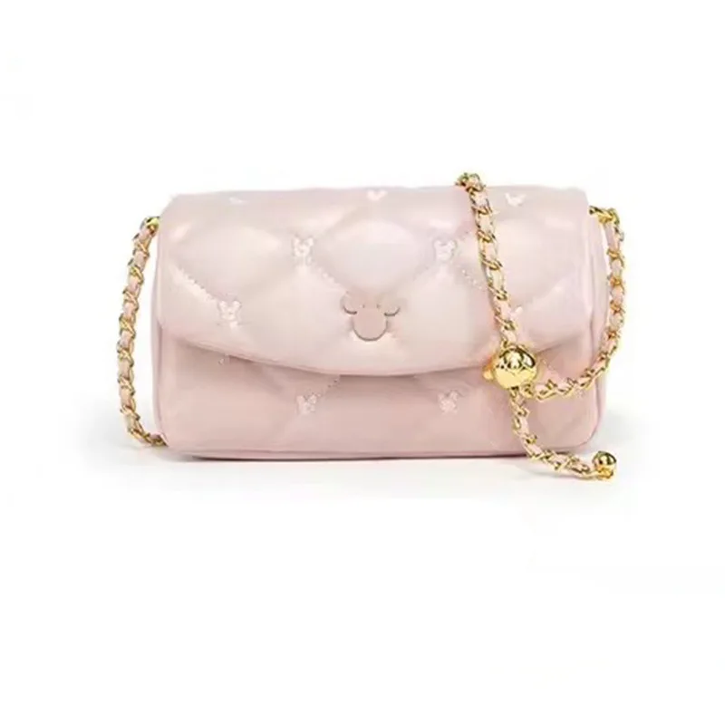 mini-bolso-cruzado-disney-con-correa-de-cadena-rosa-bolso-de-hombro-versatil-informal-para-todos-los-dias-para-mujer
