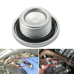 ATV Top Carter Olio di Riempimento Plug & O-Ring bullone Vite Dado cap w/rondella Per Yamaha YFM 700 Raptor Quad quadriciclo A Quattro ruote