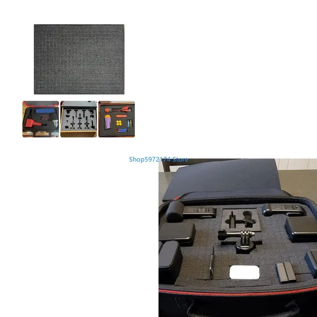 Y3NB Protective Foam Lining Pad for Tool Storage EPE Cotton Lining Easy Tear Squares