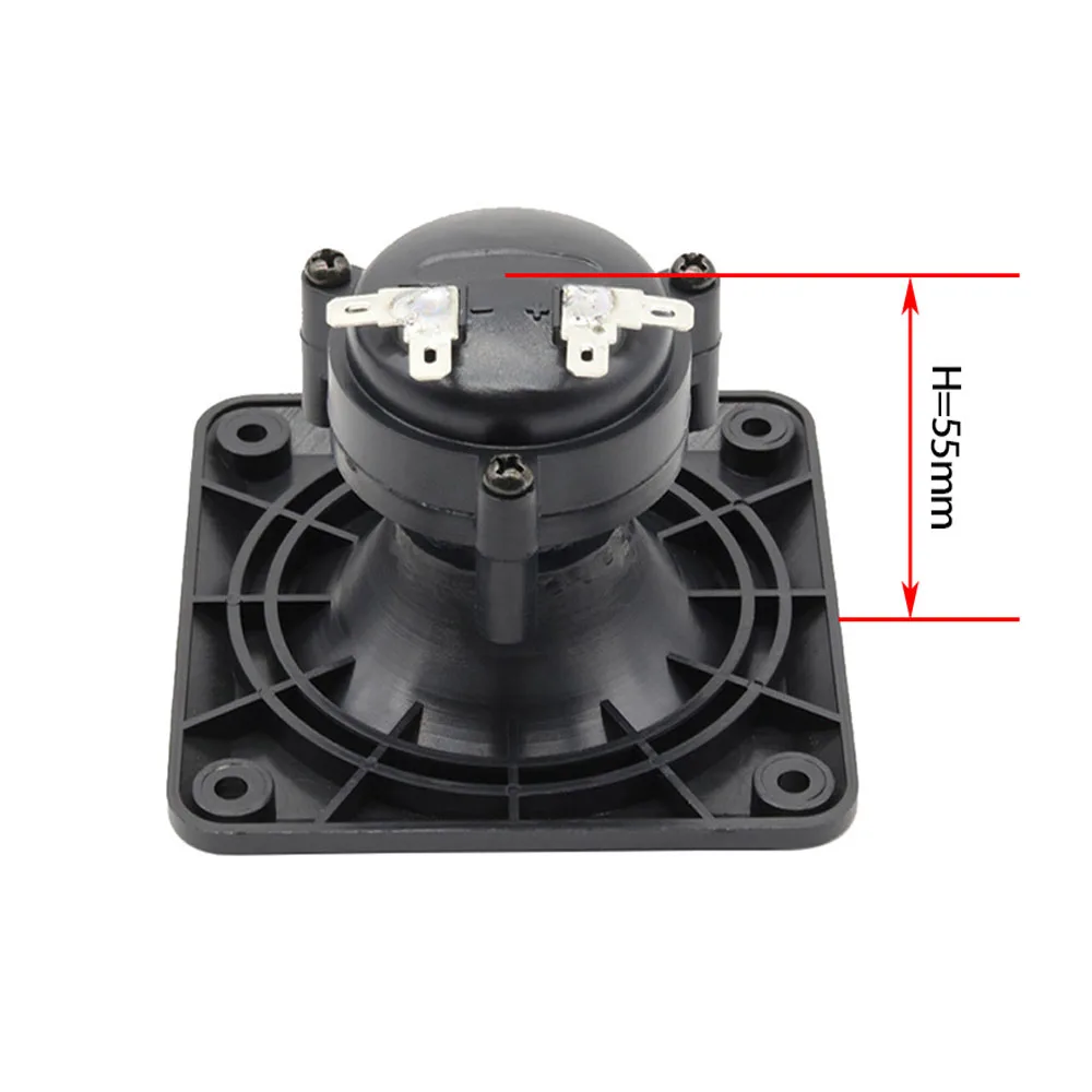 2 ピース/ロット 88 ミリメートル × 88 ミリメートル圧電ツイーター 75-150 ワットツイータースピーカーセラミックブザー高音角オーディオスピーカー分散器