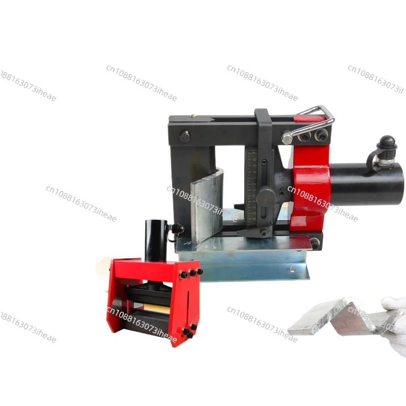 Flat iron copper bar bending machine, manual small hydraulic bending machine, flat vertical hydraulic bending machine