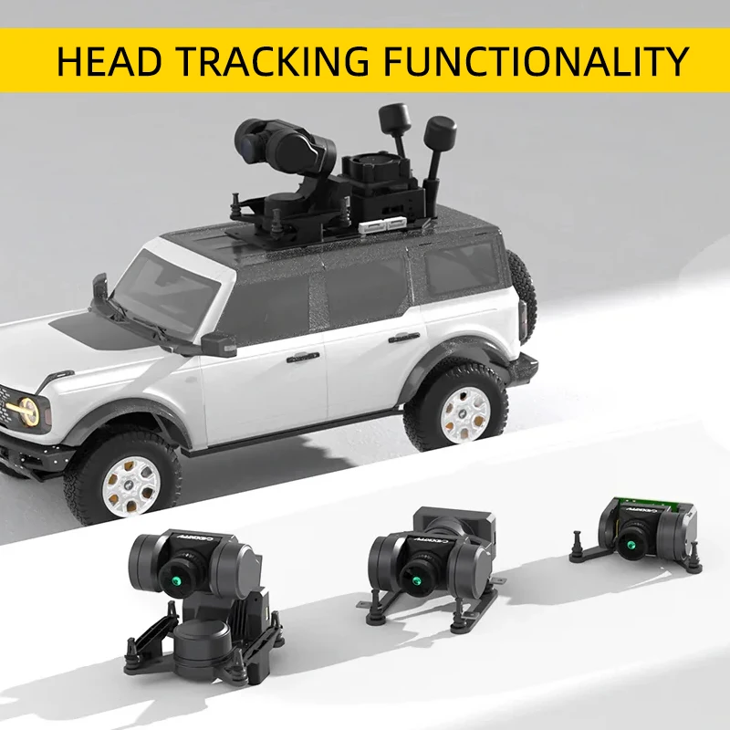 Caddx GM1 GM2 GM3 FPV Gimbal Head Tracking (geen camera) CaddxFPV voor FC FPV 19 mm camera Avatar HD-bril Drone autovliegtuig