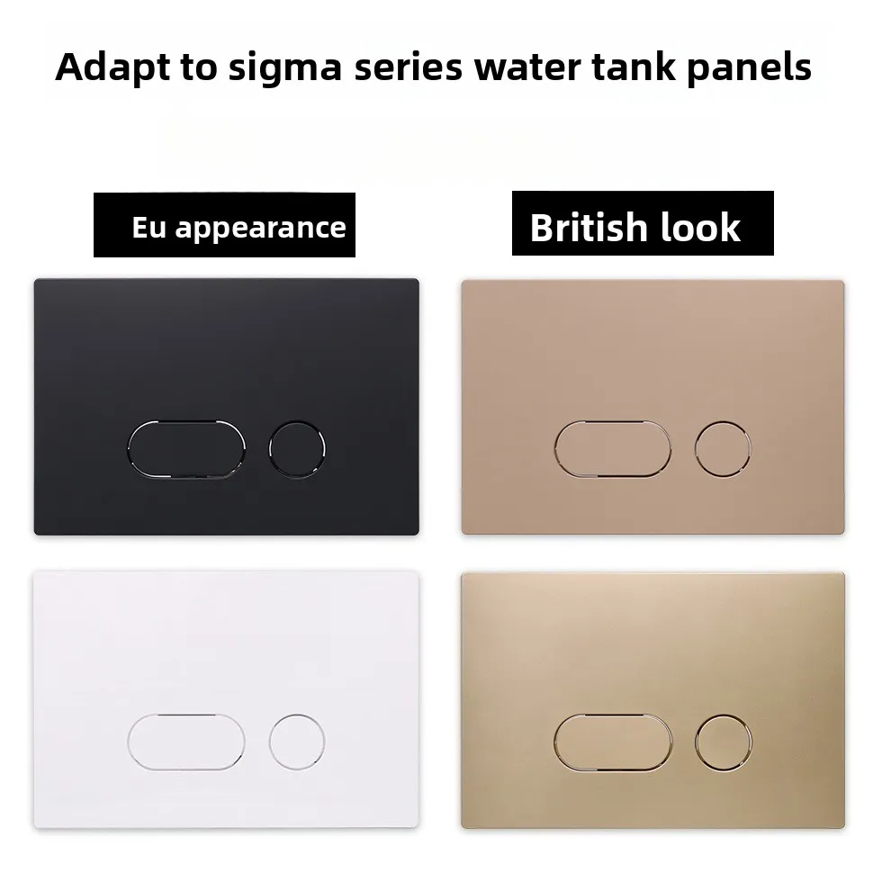 Suitable for Sigma Toilet Tank Panel Hidden UP300UP320 Button Double Button Minimalist